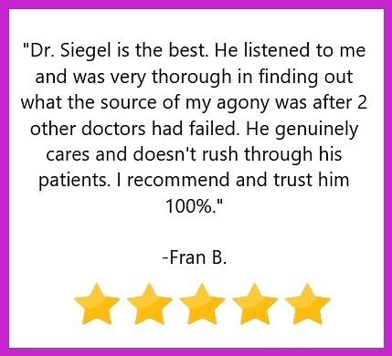 Instagram post by Dr. Gordon J. Siegel: ⭐️⭐️⭐️⭐️⭐️ #hearingloss #hearinglossawareness #audiology #audiologists #audiologist #ent #midwestent #midwestentchi #midwestentchicago #earn…
