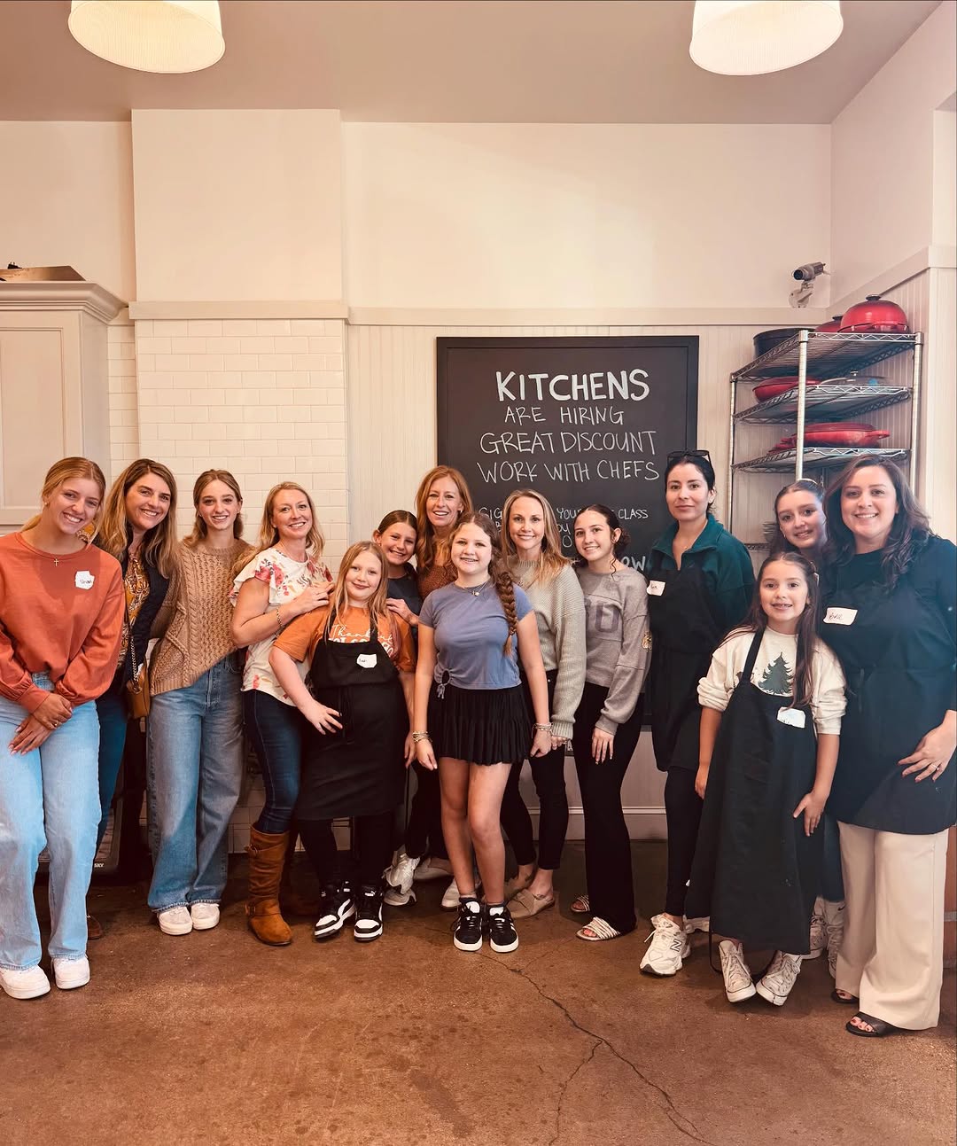 Instagram post by Dr. Graham T. Egger: Thankful for a fun afternoon with all these beauties! A great mom and daughter event to kick off Thanksgiving week!🦃🤍🙏🏻🥰