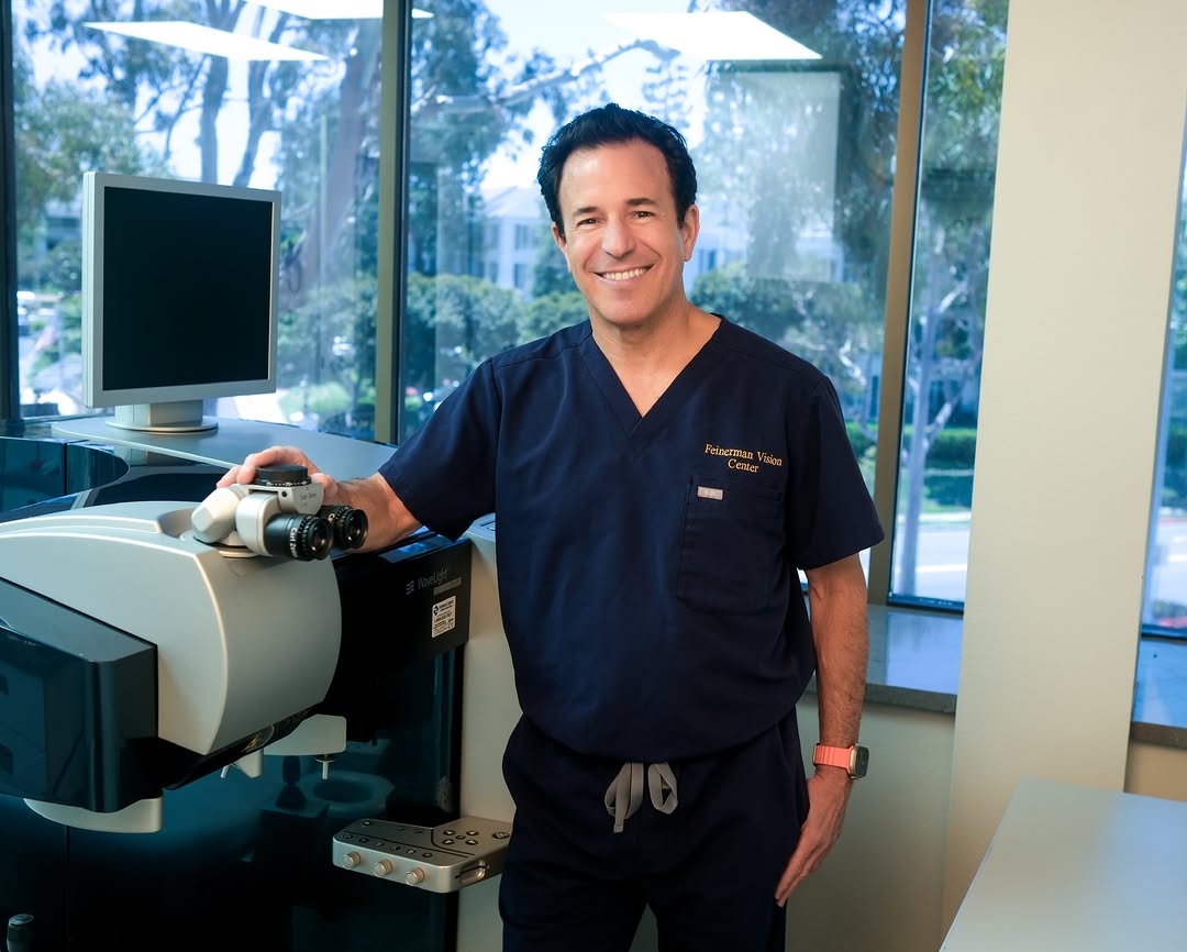 Instagram post by Dr. Gregg Feinerman: When it comes to LASIK, don’t just compare prices. Compare who’s behind the laser. Choosing vision correction means choosing the surgeon who…