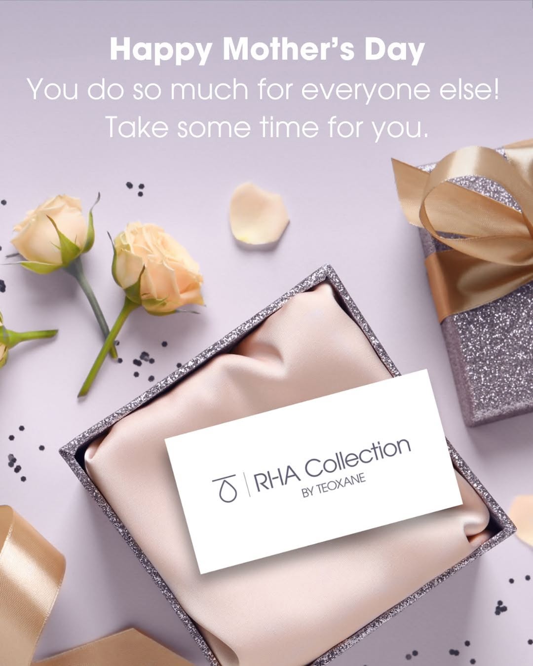 Instagram post by Dr. Gregory S. Van Dyke: No matter who the mother figure in your life is, show them you care! For a limited time, get $100 off your next RHA treatment. Schedule a Te…
