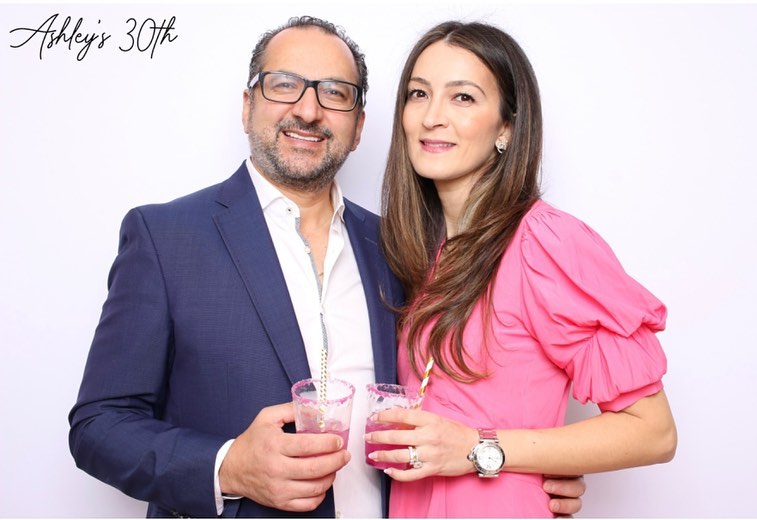 Instagram post by Dr. H. Joseph Naim: About last night... with my wife, my cousin, also Dr. Naim @gi_joey__md & his lovely fiancé 😉