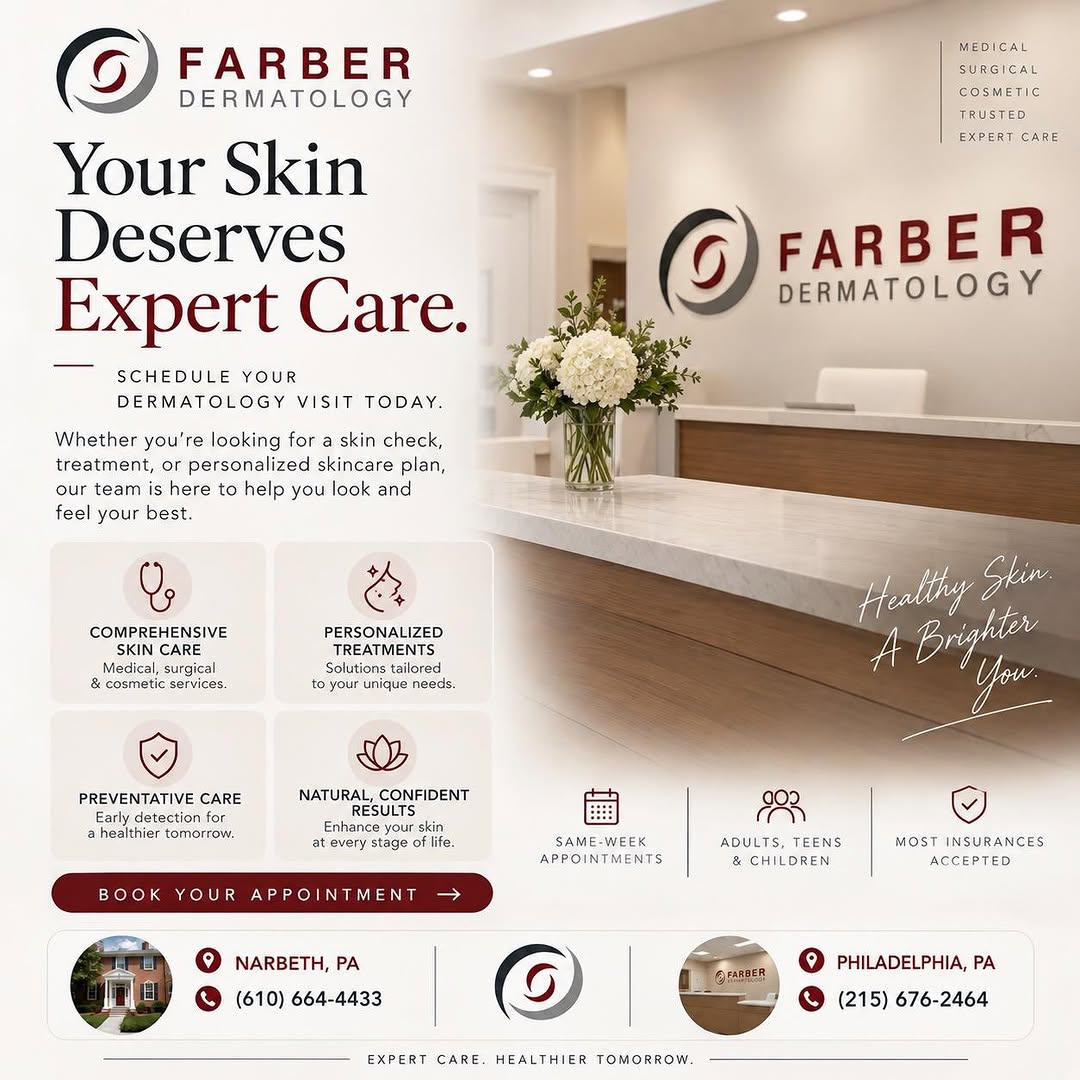 Instagram post by Dr. Harold Farber: Your skin deserves expert care 🤍 Whether you’re looking for a routine skin check, treatment for acne, anti-aging care, or simply want to ke…
