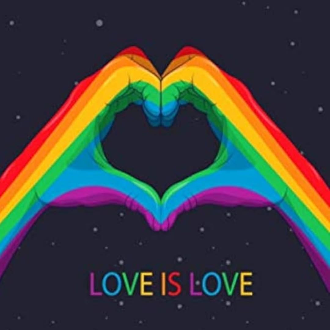 Instagram post by Dr. Haydee Docasar: Happy Pride month ♥️🧡💛💚💙💜