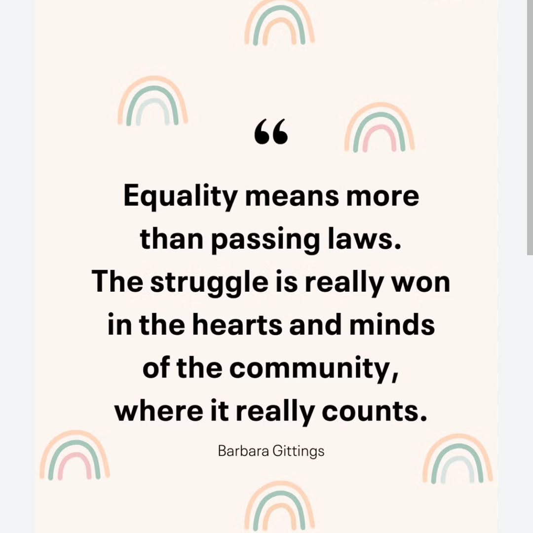 Instagram post by Dr. Haydee Docasar: Happy Pride month ❤️💛💚💙💜.