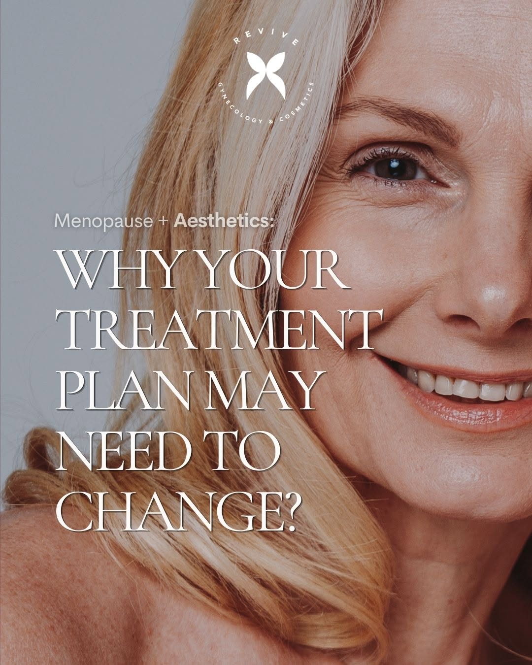 Instagram post by Dr. Hazem Elshoreya: Menopause doesn’t just affect how you feel. It can change your skin, too. As estrogen levels shift, changes in collagen, hydration, elastici…