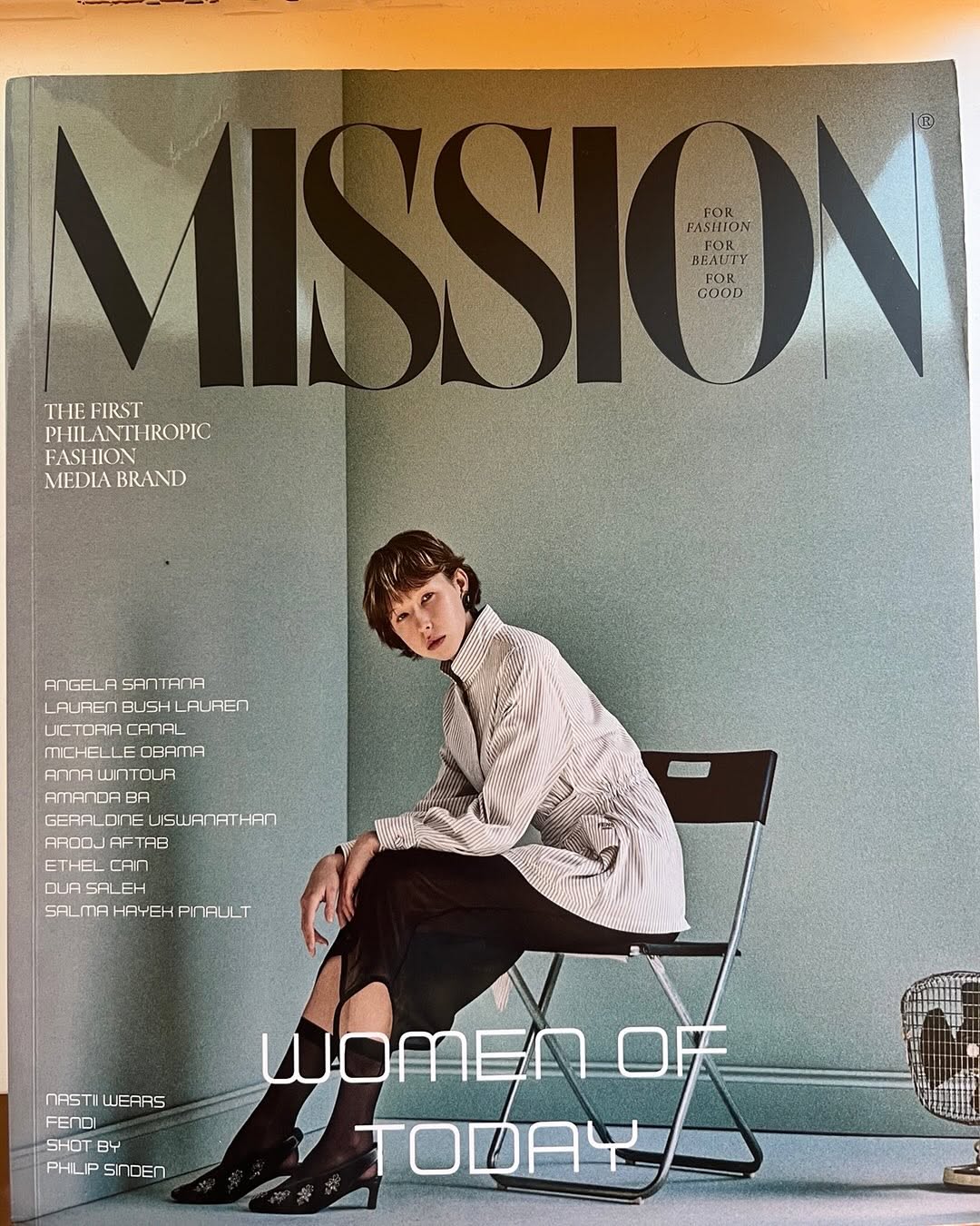 Instagram post by Dr. Heather J. Furnas: Inspiring @missionmagazine issue focused on accomplished women, #TheWomen’sIssue. 💕LOVED the piece by @sienacanales about Rayka Zehtabchi a…