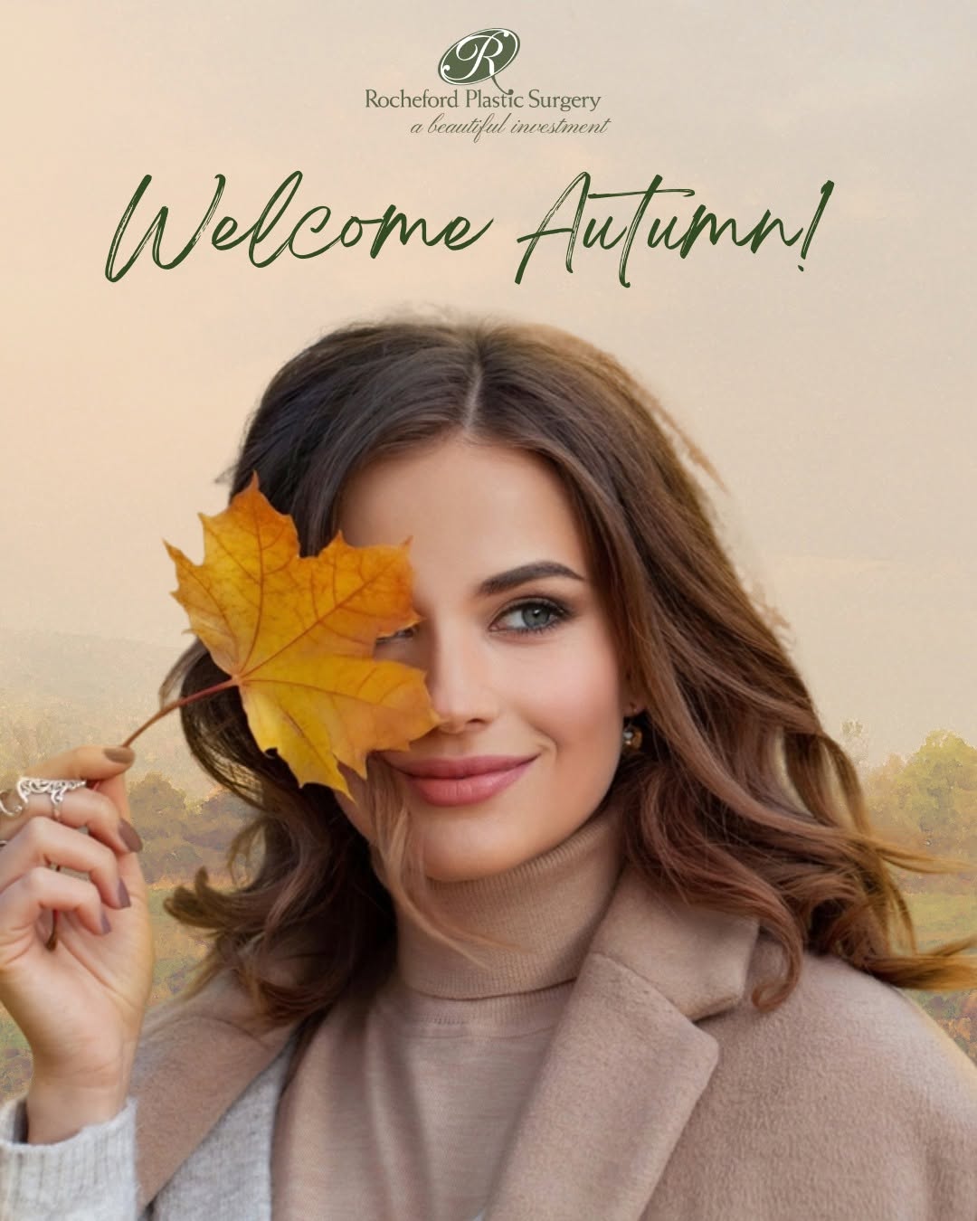 Instagram post by Dr. Heather Rocheford: Happy first day of fall! As the Minnesota air turns crisp and the sun softens, autumn becomes the ideal season to begin treatments that need…
