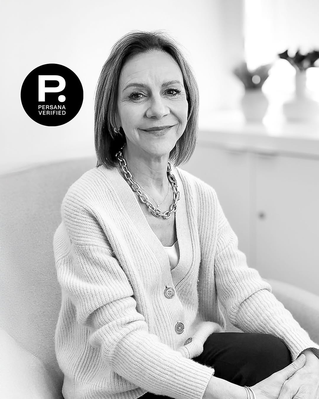Instagram post by Dr. Helen Fincher: Exciting news! Today is the launch of @persanaofficial, the first and only aesthetic health services platform that connects you with best-in…
