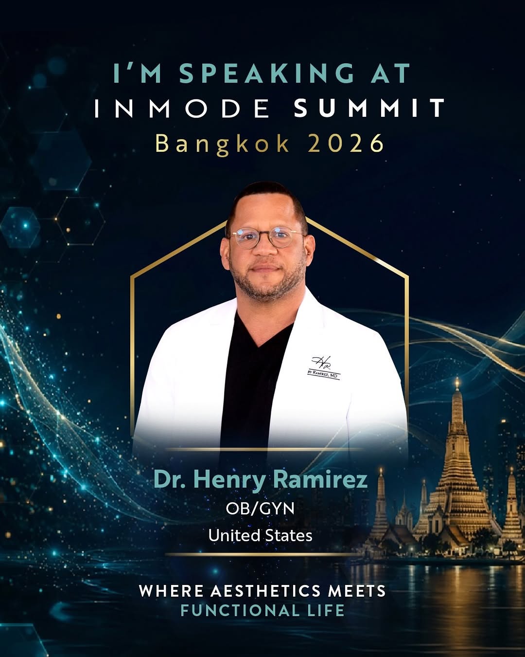 Instagram post by Dr. Henry Ramirez: What an honor to be asked to join the faculty of InMode Summit 2026. We can't wait to share all that we learn from all the experts at this m…