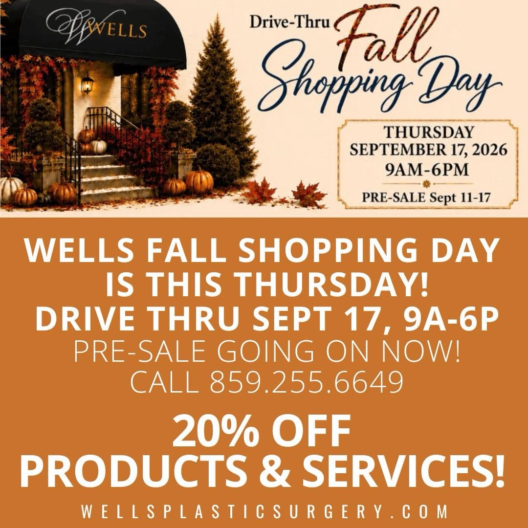 Instagram post by Dr. Henry Wells: Wells Fall Shopping Day is THIS THURSDAY, September 17! Drive Thru 9a-6p and Scratch-Off to Win! Everyone wins a skin care door prize and ge…