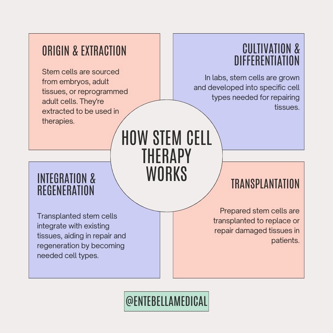 Instagram post by Dr. Herman Pang: Empower Your Healing with Science 🔬 Discover how stem cell therapy is redefining treatment possibilities. Learn how this cutting-edge techn…