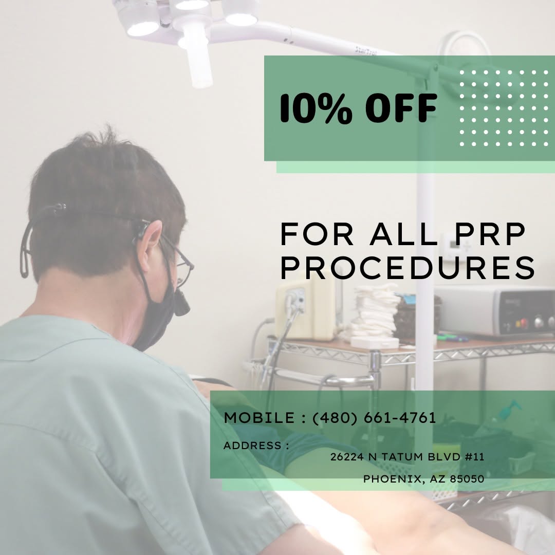 Instagram post by Dr. Herman Pang: Platelet Rich Plasma is an innovative, safe, and effective method of pain relief that does not require surgery. The procedure begins with a …