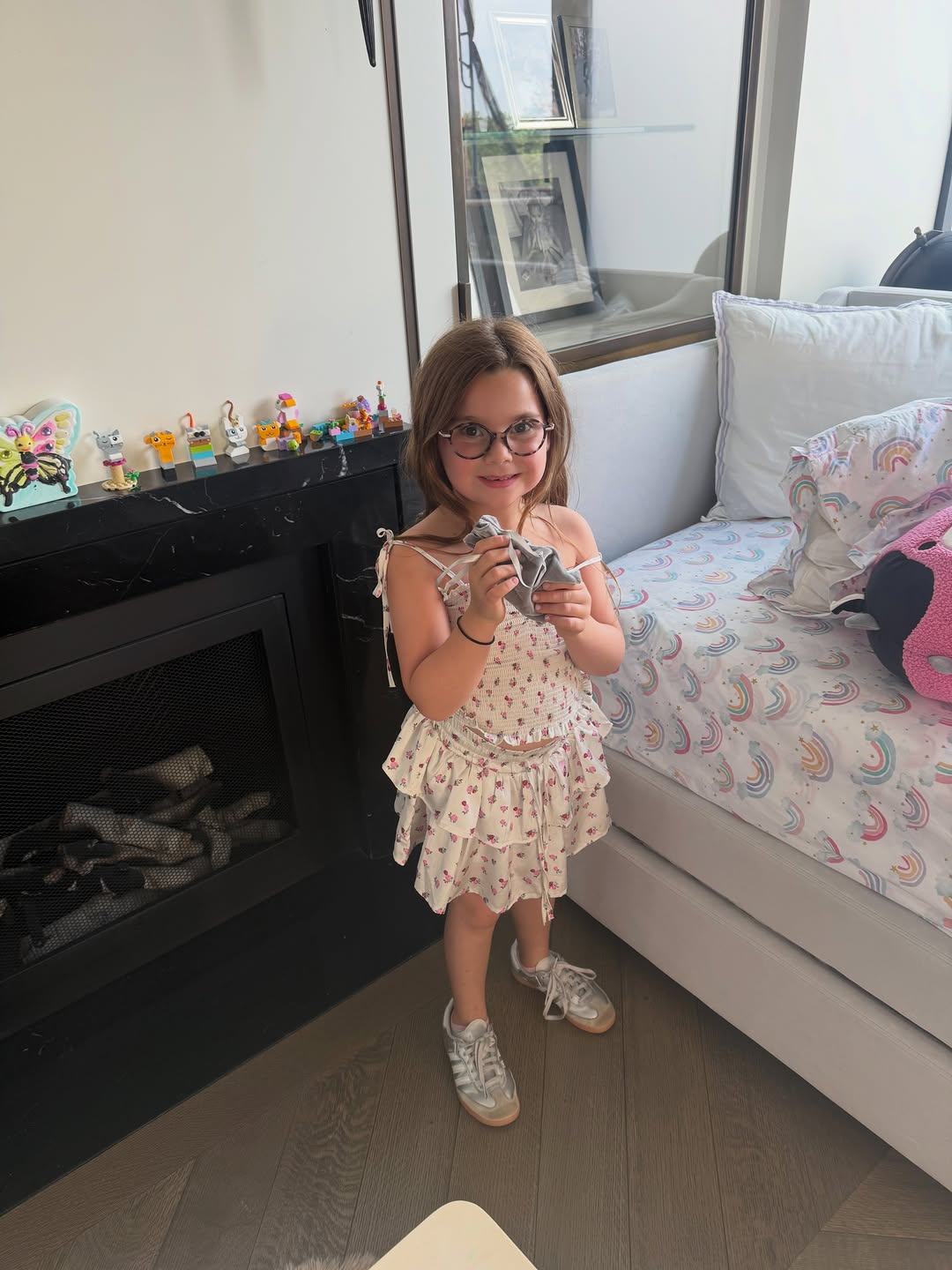 Instagram post by Dr. Howard D. Sobel: Sloane lost her first tooth! 🦷🤍 She put it under her pillow, and the tooth fairy made her very first visit. Such a special little mileston…
