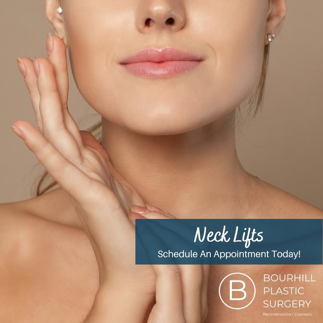 Instagram post by Dr. Ian L. Bourhill: Rejuvenate your appearance with a neck lift at Bourhill Plastic Surgery. Our expert team can help you achieve a smoother, more youthful neck…