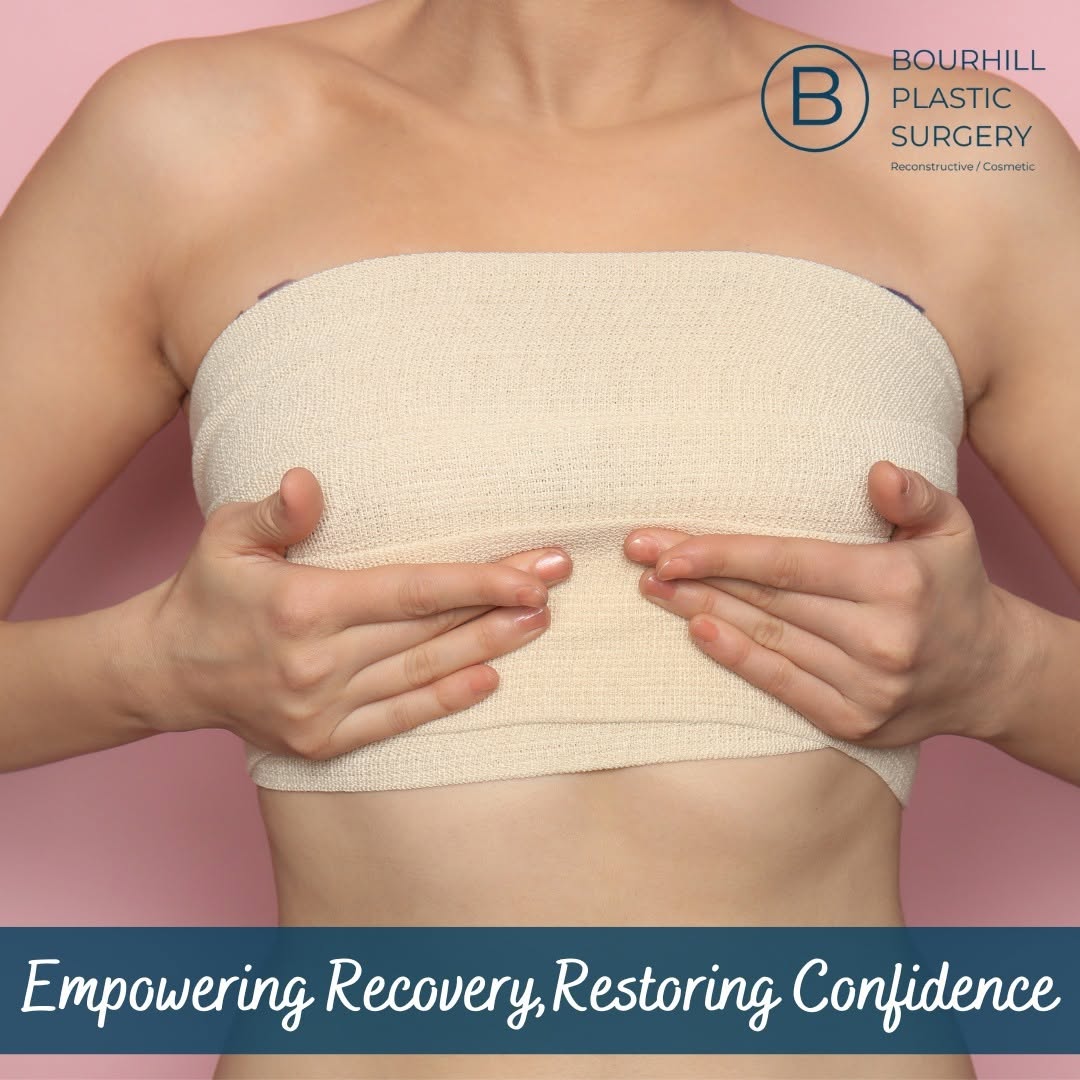 Instagram post by Dr. Ian L. Bourhill: In honor of Breast Cancer Awareness Month this October, Bourhill Plastic Surgery is proud to highlight our year-round commitment to providin…