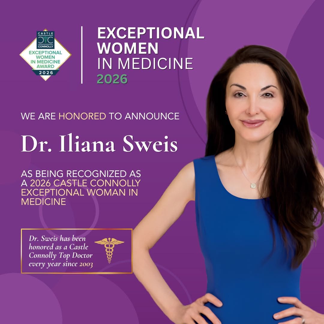Instagram post by Dr. Iliana Sweis: We are beyond thrilled to congratulate Dr. Iliana E. Sweis for being recognized as a 2026 Castle Connolly Exceptional Women in Medicine! Thi…