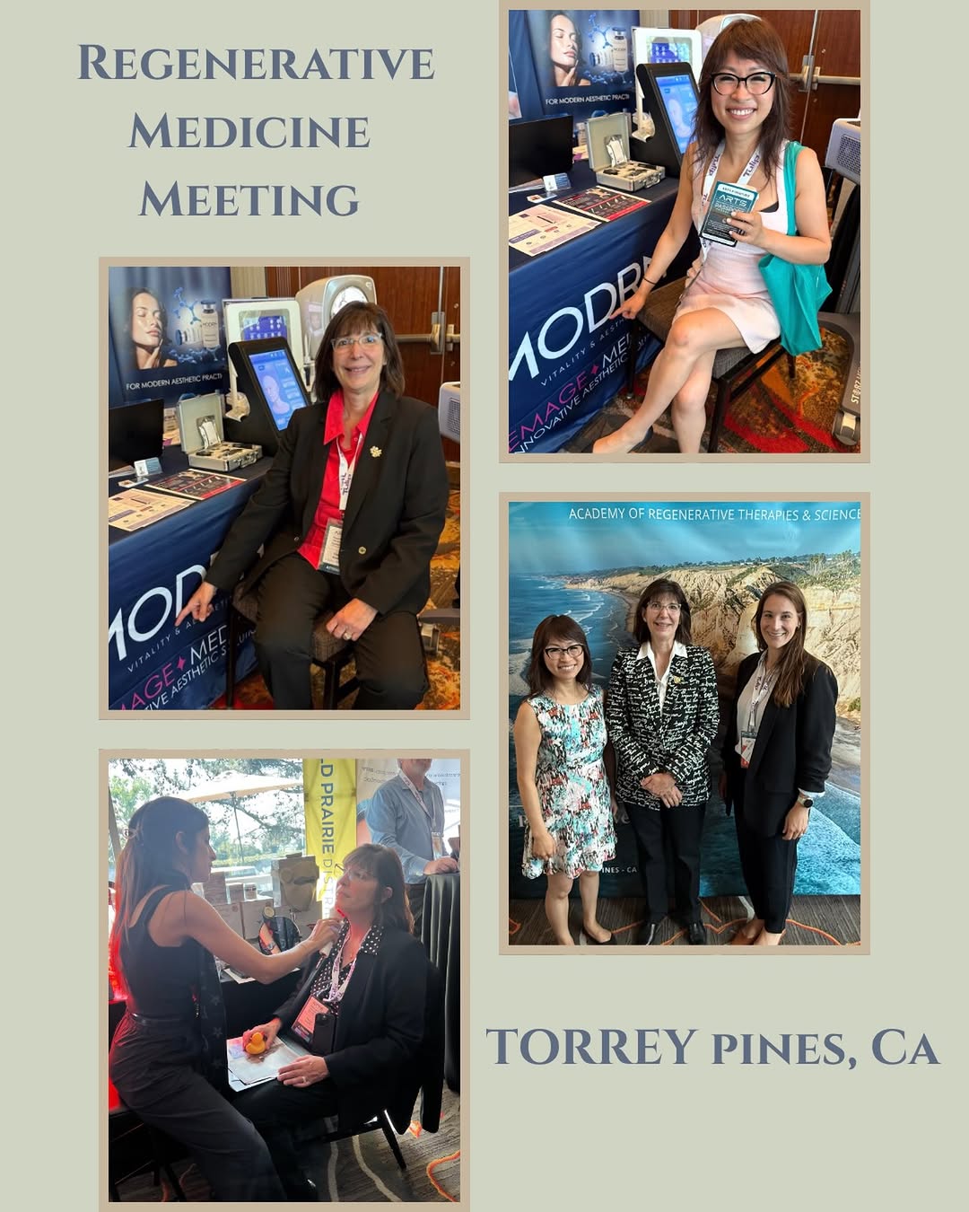 Instagram post by Dr. Ira D. Papel: This past week Drs. Kontis & Quan attended the Regenerative Medicine Meeting in California! A special guest, Dr. Gengler, also joined them. …