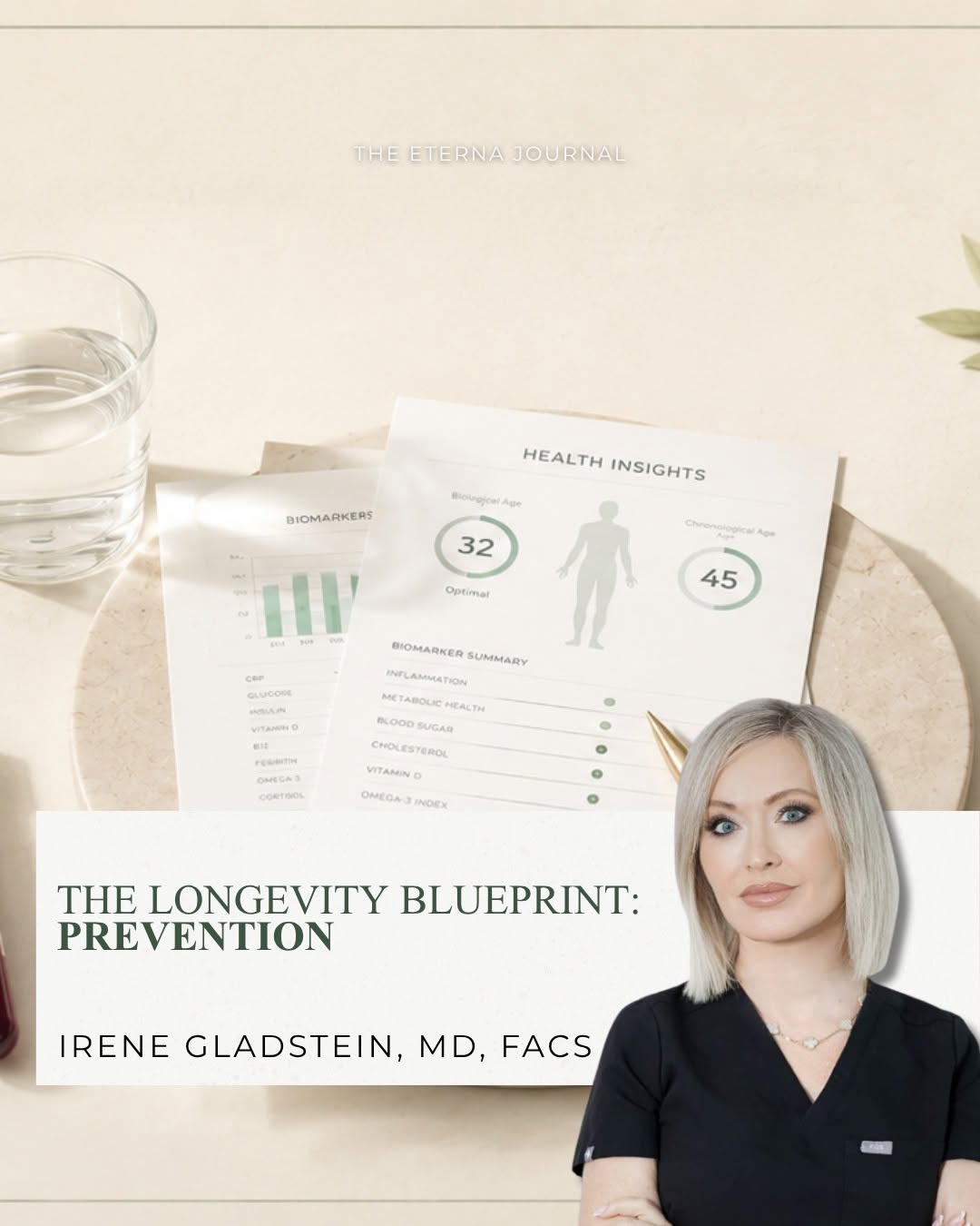 Instagram post by Dr. Irene Gladstein: One of the biggest shifts I encourage my patients to make is to stop waiting until something feels wrong before taking their health seriousl…