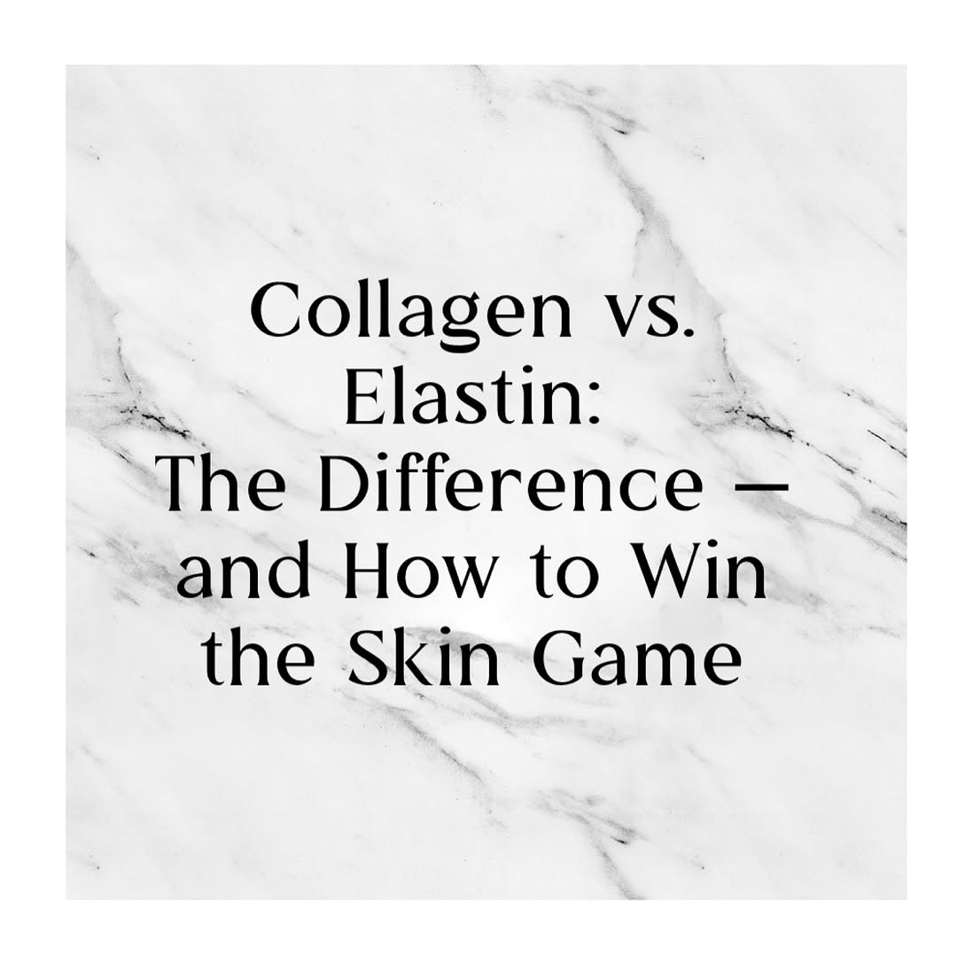 Instagram post by Dr. Irina Minina: Collagen vs. Elastin: The Difference — and How to Win the Skin Game Your skin depends on both — but they play very different roles. Collagen…