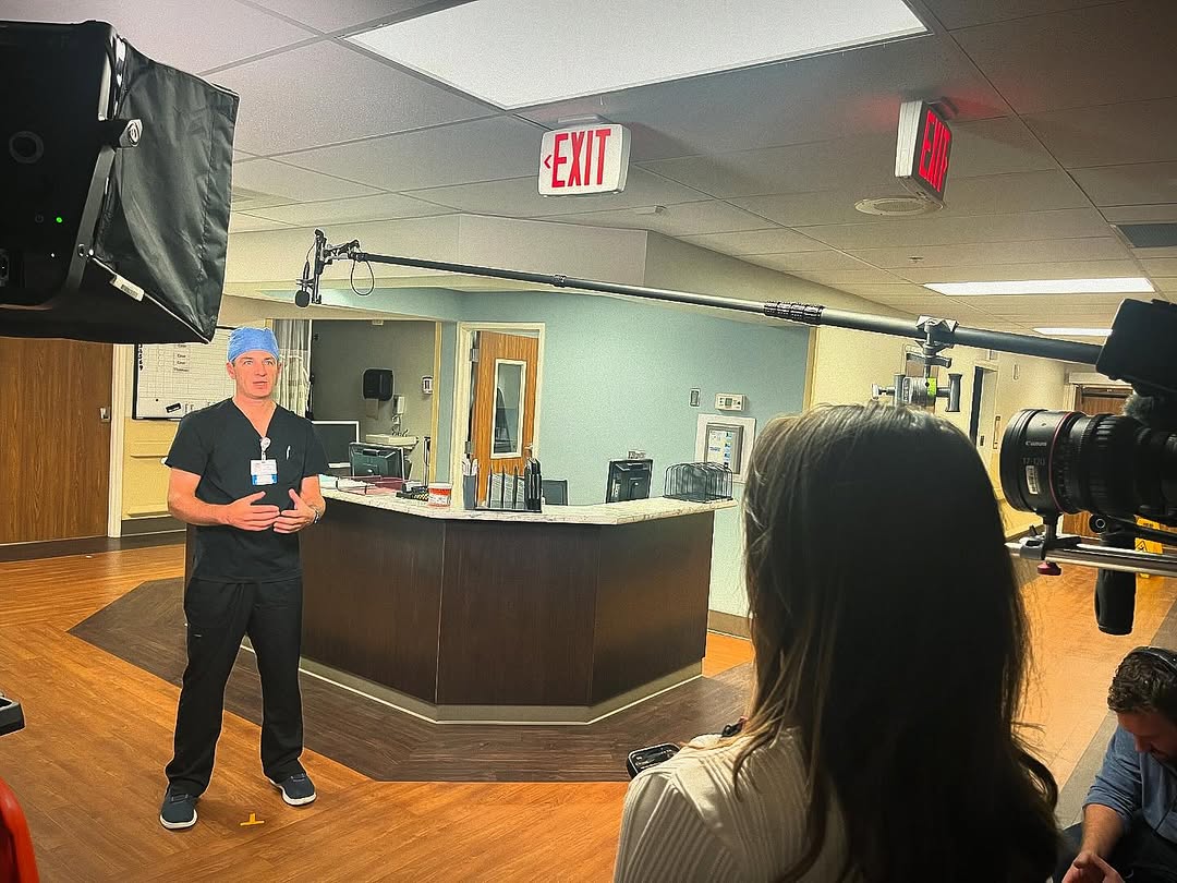 Instagram post by Dr. J. Brad Turner: Exciting day for @drtlexington taking care of a wonderful patient. More to come!