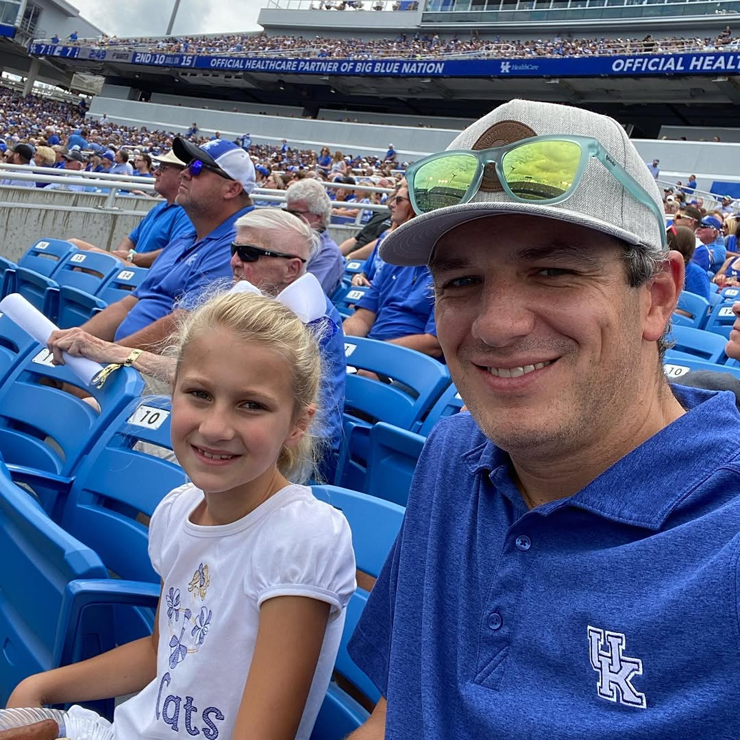 Instagram post by Dr. J. Brad Turner: Go cats! #weareuk