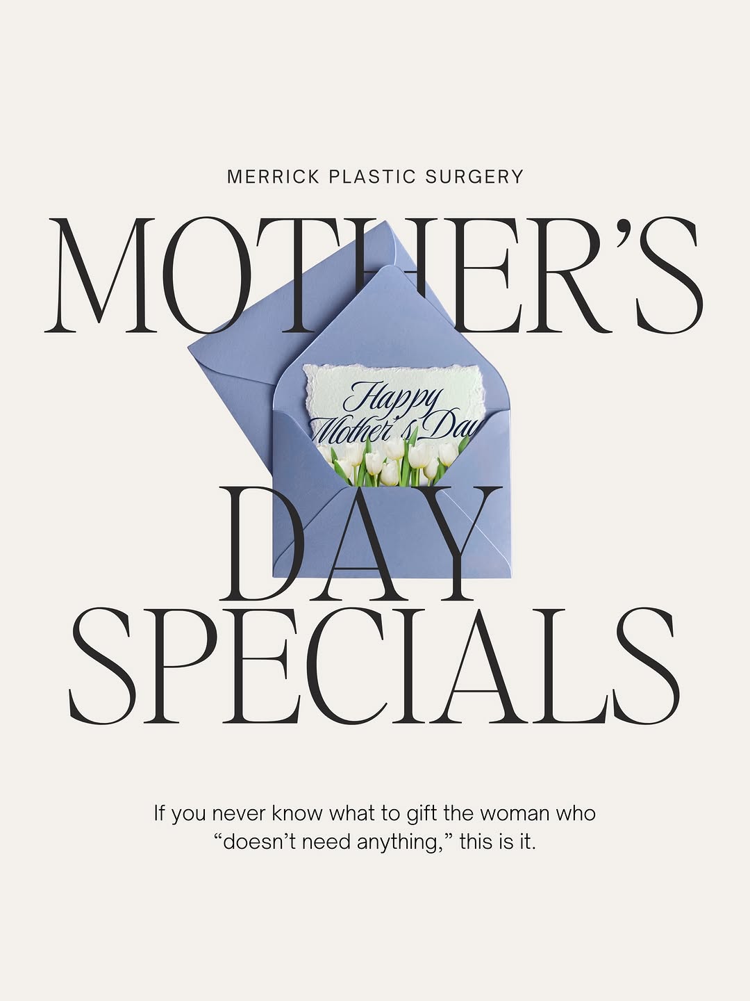 Instagram post by Dr. J. Clinton Merrick: The wait is over! For the women who do it all—this one is for you 🤍 We’re so grateful for every mom and mother figure in our community. You…