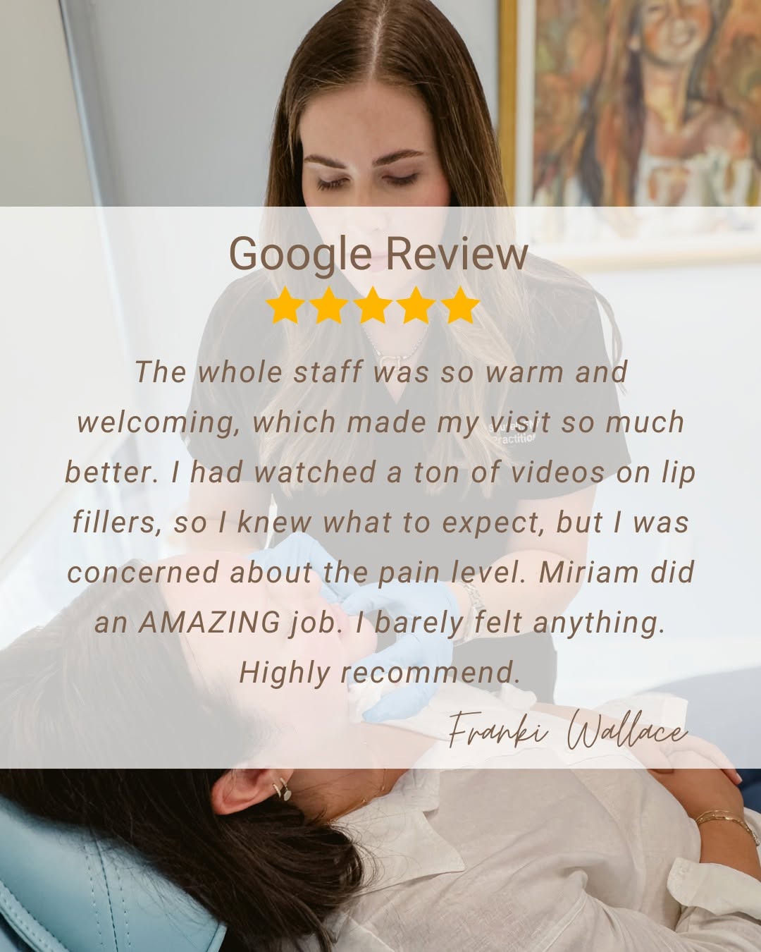 Instagram post by Dr. J. Randall Jordan: Making patients feel welcomed and ensuring their experiences meet and exceed their expectations is our priority. 🥰 Best nurse injector in M…