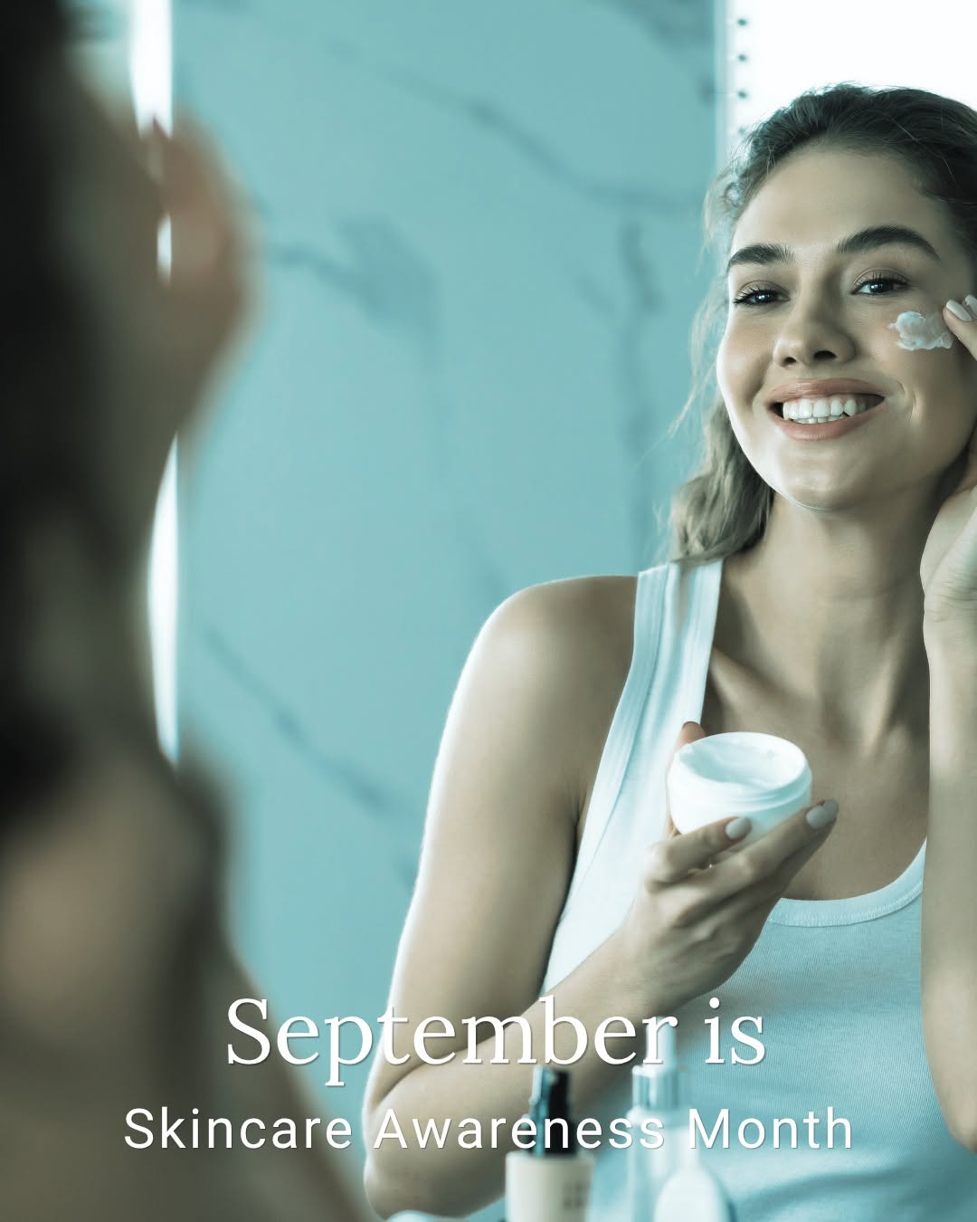 Instagram post by Dr. J. Randall Jordan: Every September, we use National Skincare Month as our annual reminder to our patients to pause, check in on their skin, and reassess their …