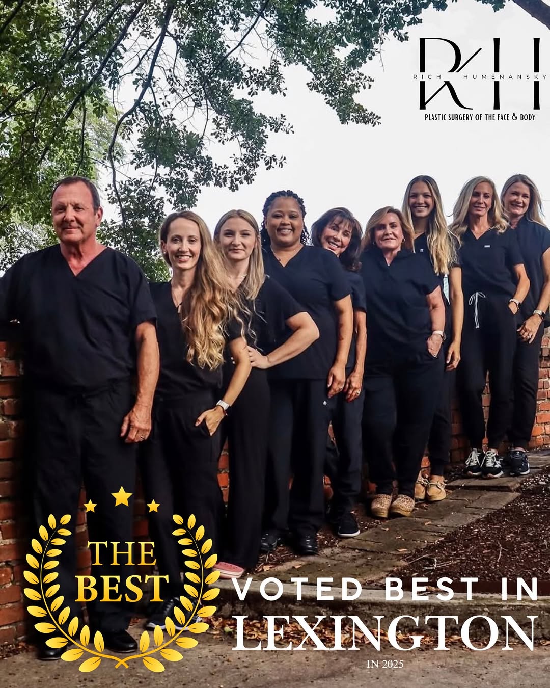 Instagram post by Dr. J. Smythe Rich: Being named a 2025 Best of Lexington winner is an honor that belongs to our entire team and to every patient who has placed their confidence…
