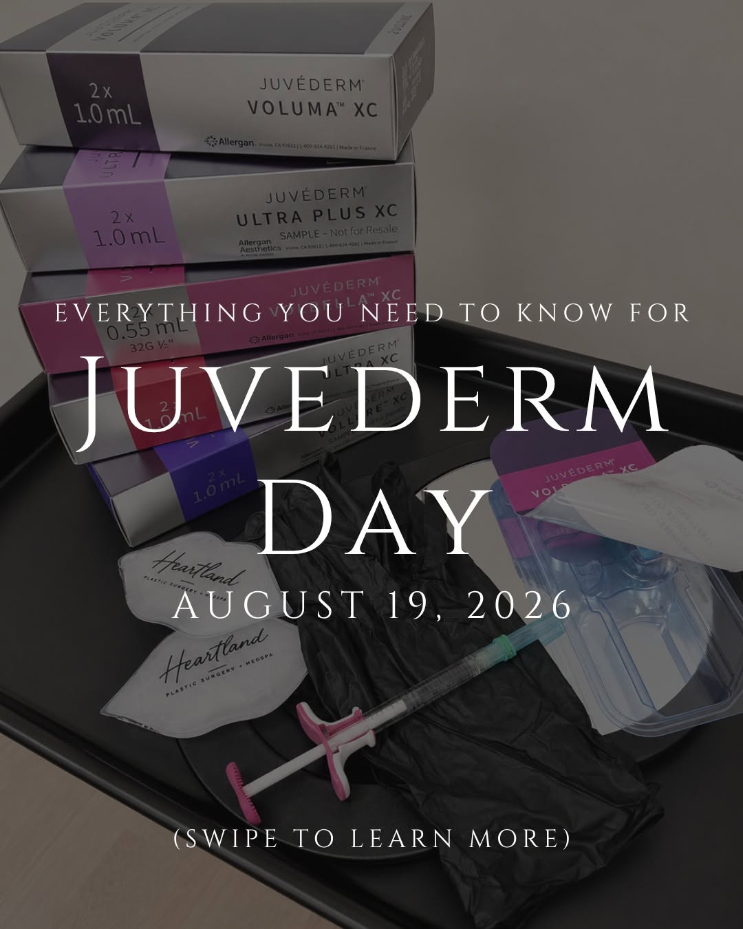 Instagram post by Dr. J. Stewart Humphrey: Juvederm Day is here! 🤍 Today ONLY starting at 11am CST, purchase one $75 gift card through Alle and get one FREE. That's $150 toward your …