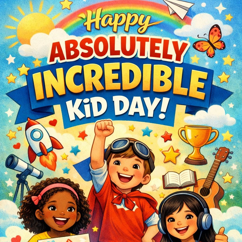Instagram post by Dr. Jacklyn Kurth: Happy Absolutely Incredible Kid Day! Today we’re celebrating all of our amazing patients who make our office brighter every single day. Your…
