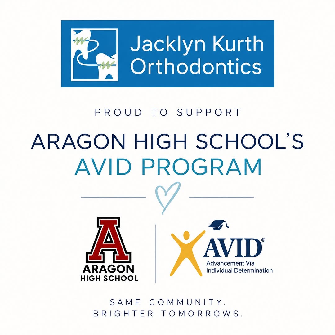 Instagram post by Dr. Jacklyn Kurth: At Jacklyn Kurth Orthodontics, supporting our patients goes far beyond their time in the orthodontic chair. We love watching our patients gr…