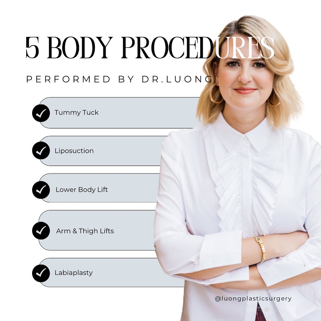 Instagram post by Dr. Jacqueline Anne Luong: Plastic surgery is a great way to increase your self-confidence, improve your physical health and allow you to take charge of your life in a…