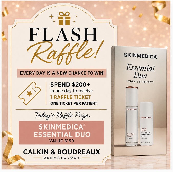 Instagram post by Dr. Jacqueline Calkin: Day 2 of Open House means Day 2 of raffle giveaways. Today's prize? SkinMedica Essential Duo! ✨ This powerhouse pairing delivers long-lastin…