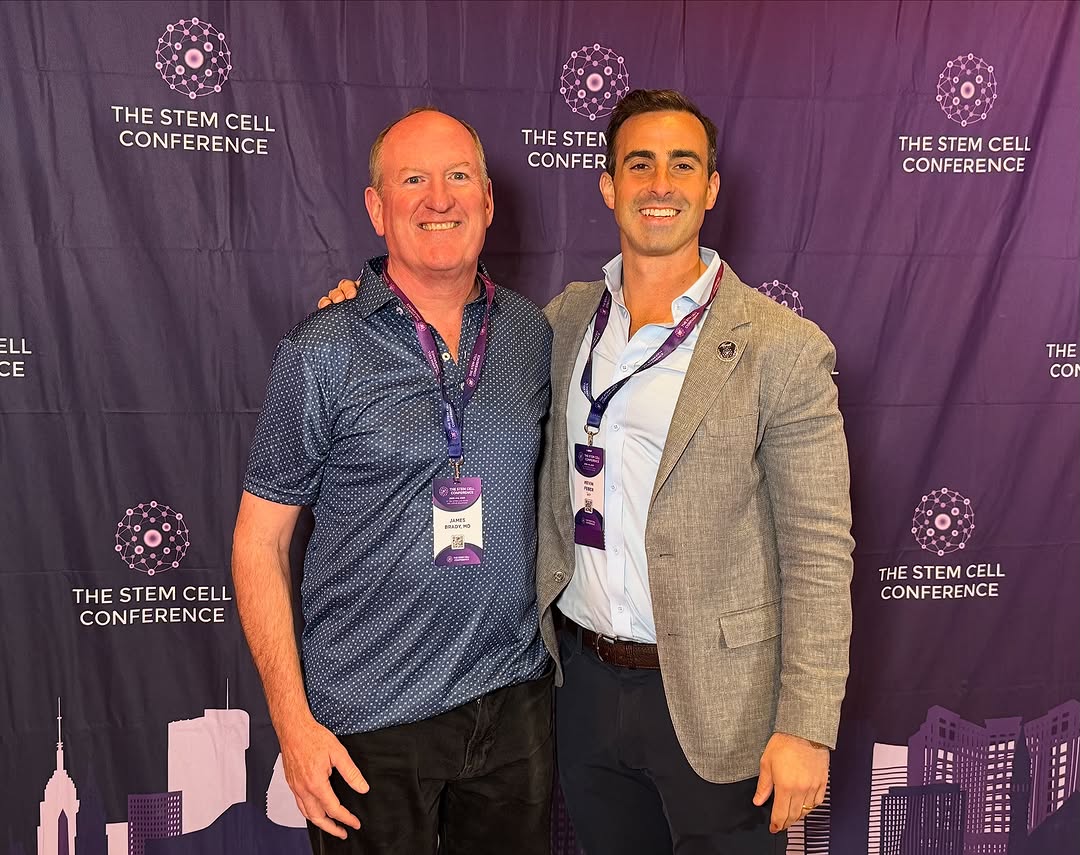 Instagram post by Dr. James Andrew Brady: It’s been an electrifying four days working with fellow clinicians and researchers working at the cutting edge of regenerative medicine. Her…