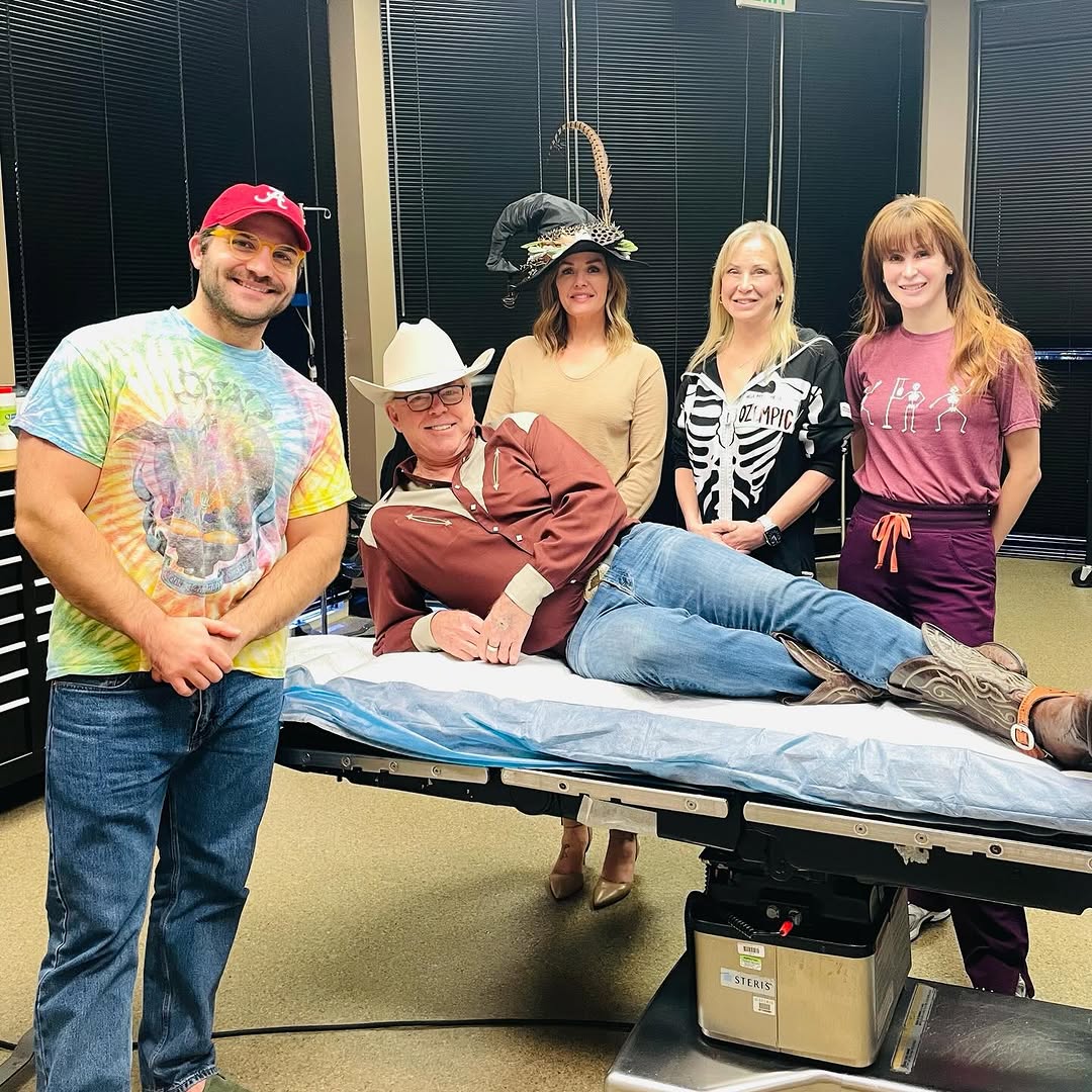 Instagram post by Dr. James C. Grotting: Happy Halloween from all of us at Grotting Plastic Surgery! #grottingplasticsurgery #gpsmedspa #medicalgradeskincare #plasticsurgeon #cosmet…