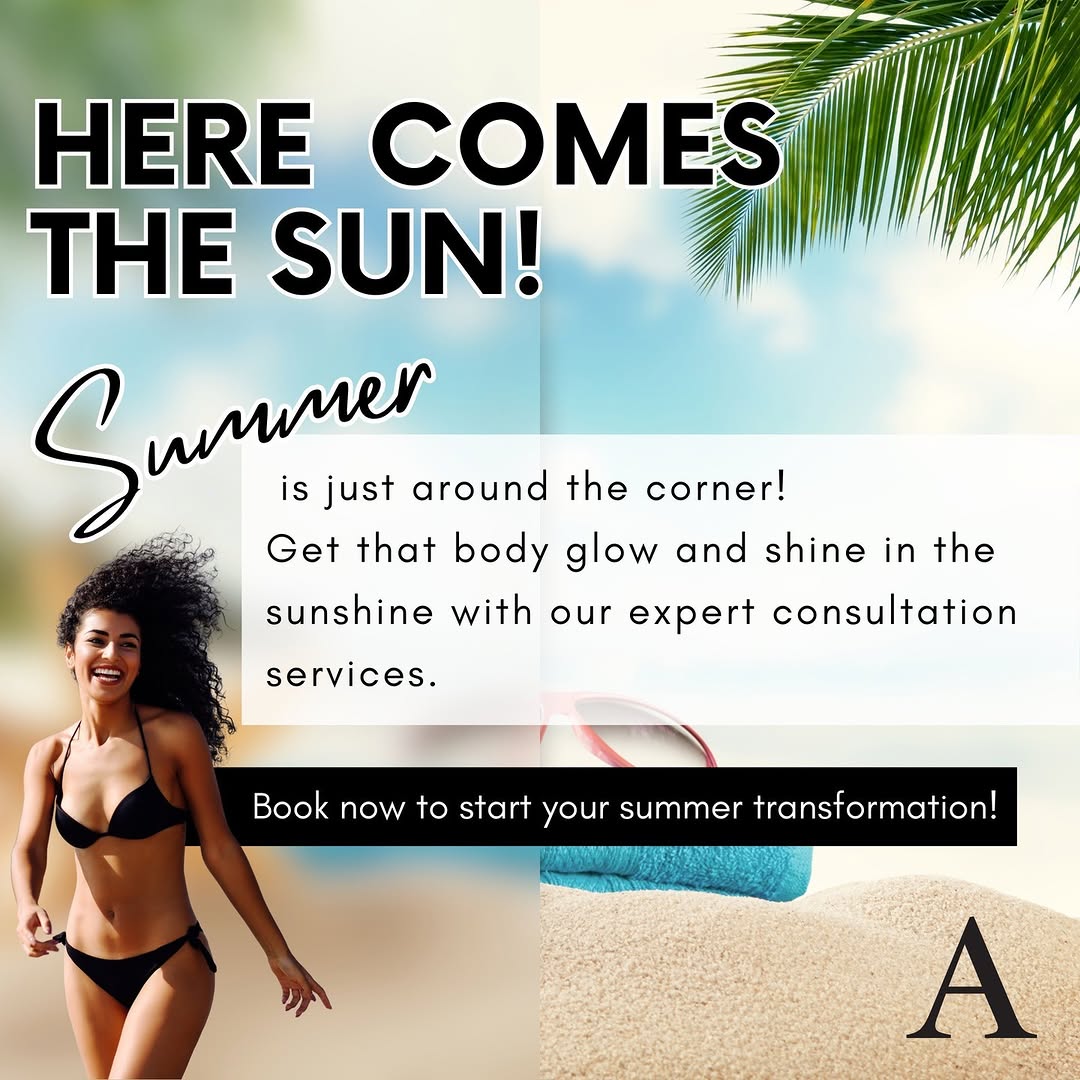 Instagram post by Dr. James McMahan: 🌞 It's time to turn up the heat and embrace summer vibes! 🔥 Get that irresistible body glow to show off at the beach or poolside. 😎 Don't…