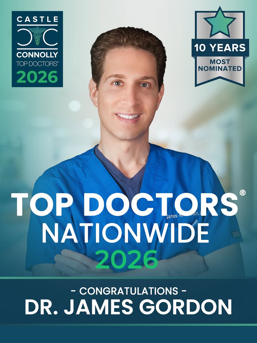 Instagram post by Dr. James R. Gordon: โจ Where Experience and Expertise meet Excellenceโฆ Congratulations to Dr. James Gordon on being named a ๐๐๐ ๐๐๐๐๐๐ ๐๐๐๐ ๐๐ ๐๏ฟฝโฆ