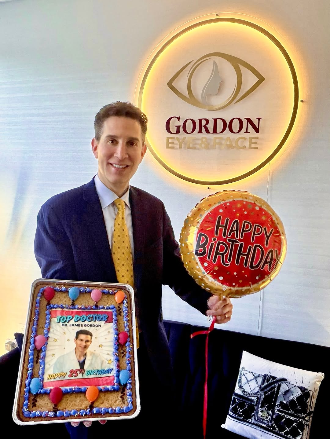 Instagram post by Dr. James R. Gordon: ๐ Celebrating our Top Doctor, James R. Gordon, MD, turning ๐๐ todayโฆ with decades of experience โจ A reminder that true expertise only deeโฆ