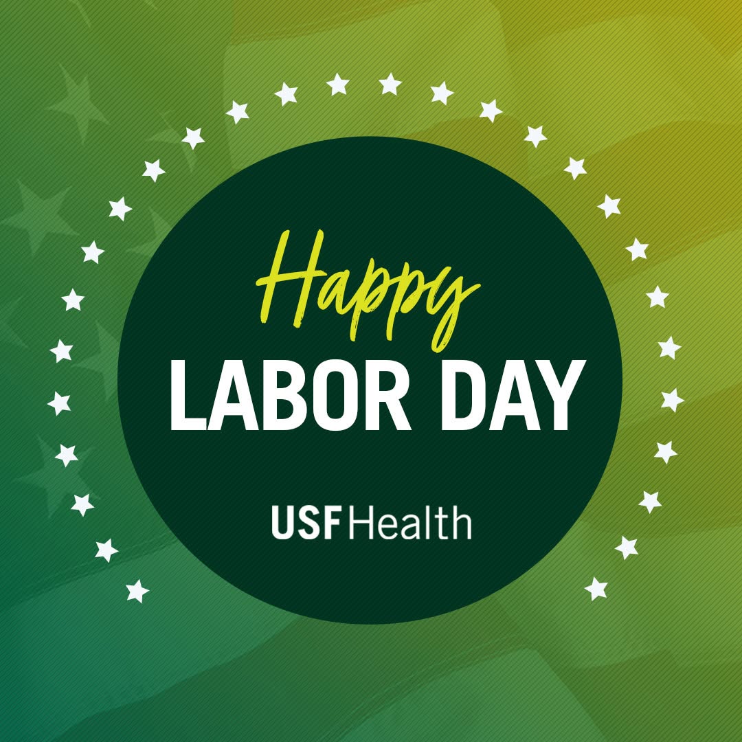 Instagram post by Dr. Jared Troy: Happy #LaborDay! ❤️💙 We celebrate our community whose work moves health care, education and research forward, making life better for patien…