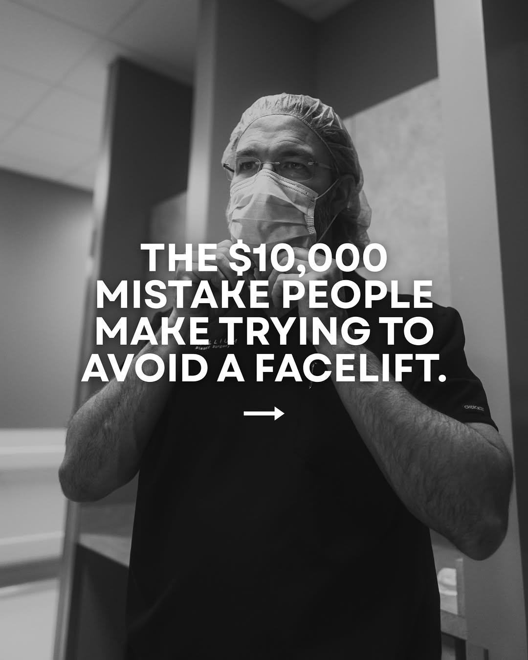 Instagram post by Dr. Jason J. Hall: You can spend thousands trying to avoid a facelift — and still not get the result you actually wanted. Filler, lasers, skin tightening and o…