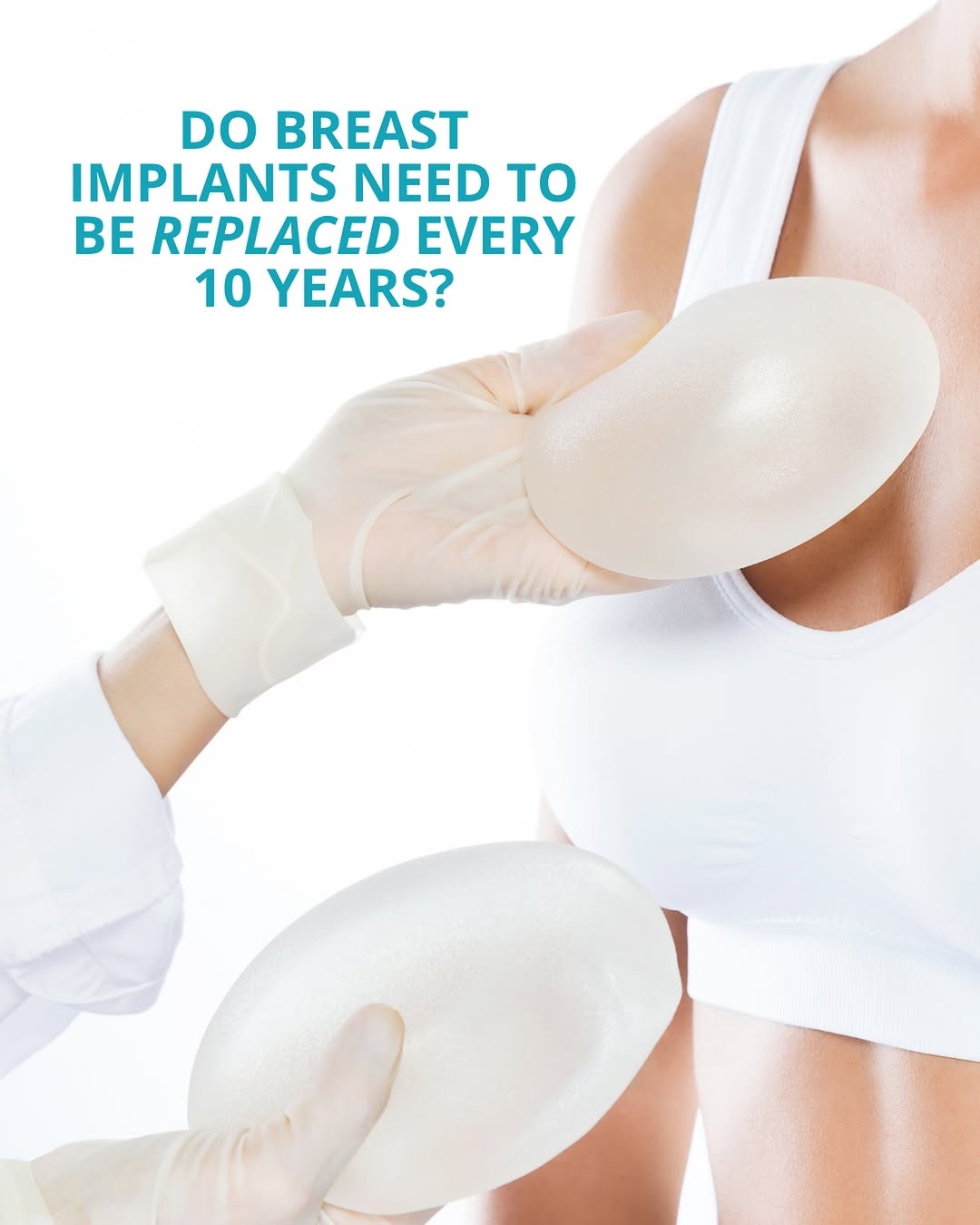 Instagram post by Dr. Jason Pozner: ✨ Do breast implants really need to be replaced every 10 years? Not necessarily! There isn’t a universal 10 year expiration date for breast …
