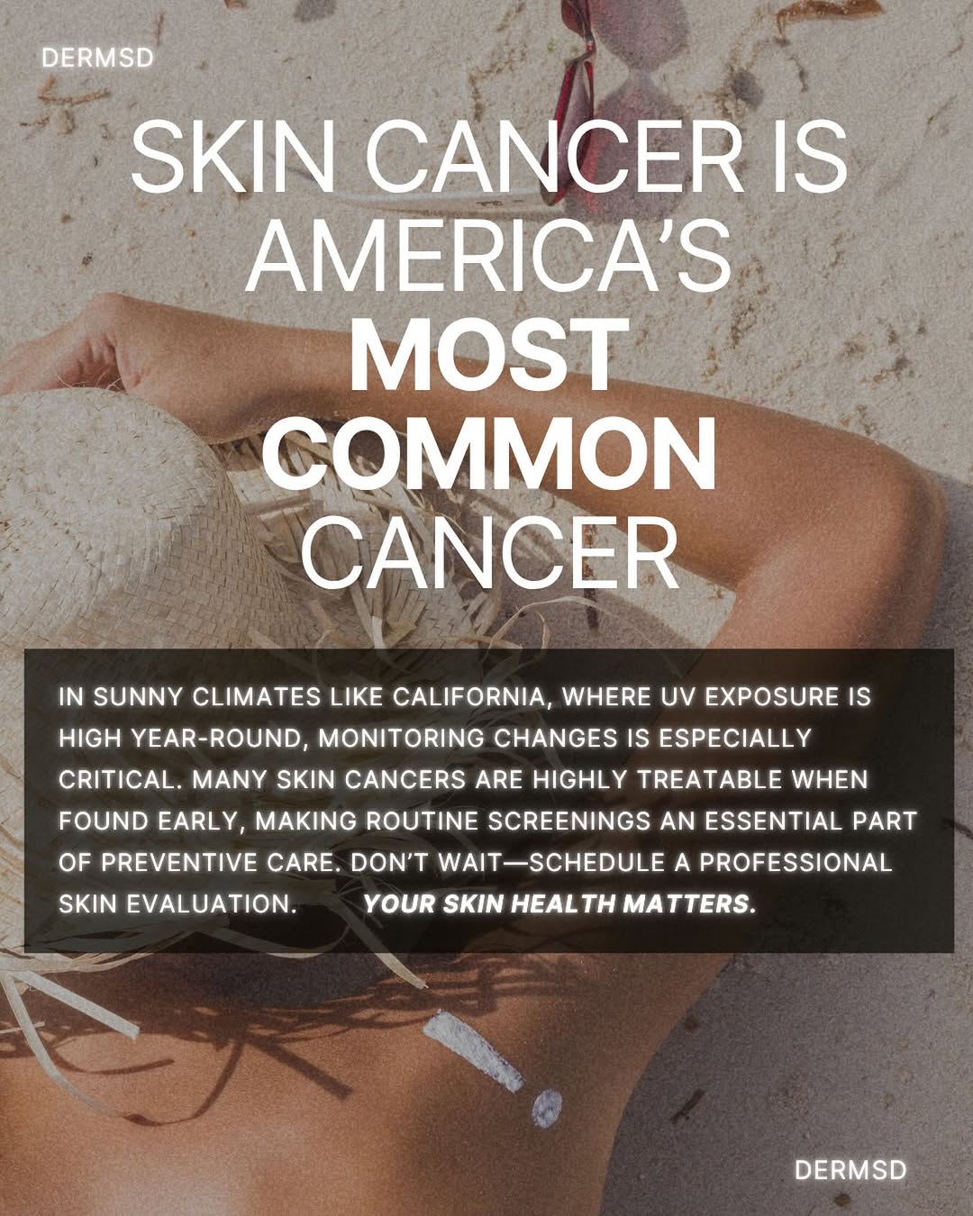 Instagram post by Dr. Jason R. Lupton: Skin checks save lives. 💙 Taking a few minutes to monitor new or changing spots can help detect skin cancer early, when treatment is most e…