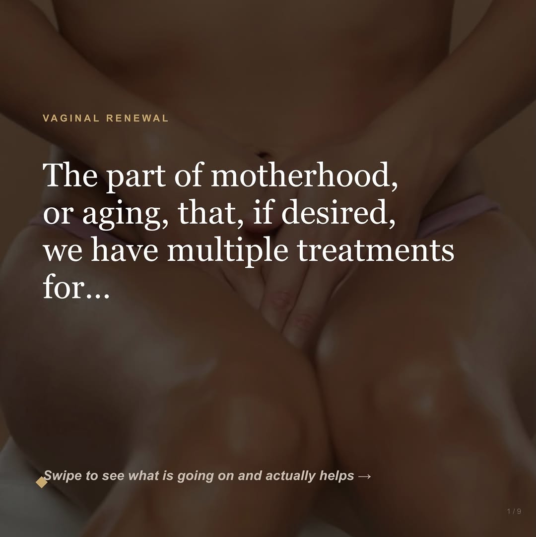 Instagram post by Dr. Jason Rupeka, DO: VAGINAL REJUVENATION . . I’ve been working hard lately to make sure that all of our options for sexual wellness, sexual health, and genital …