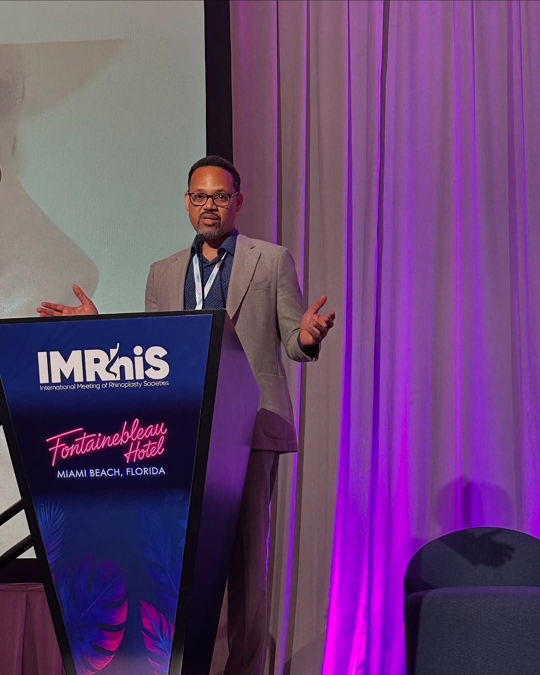 Instagram post by Dr. Jason S. Hamilton: Thank you to all my colleagues for a great meeting with fantastic lectures. Together, we grow through shared experiences and teaching. #Team…