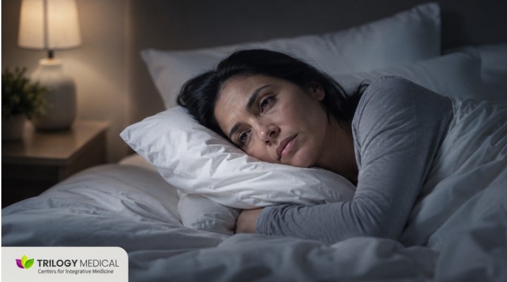Instagram post by Dr. Jeff Lester: 🌙😴 Having trouble getting the restful sleep you need? Insomnia can make it difficult to fall asleep, stay asleep, or feel refreshed the ne…