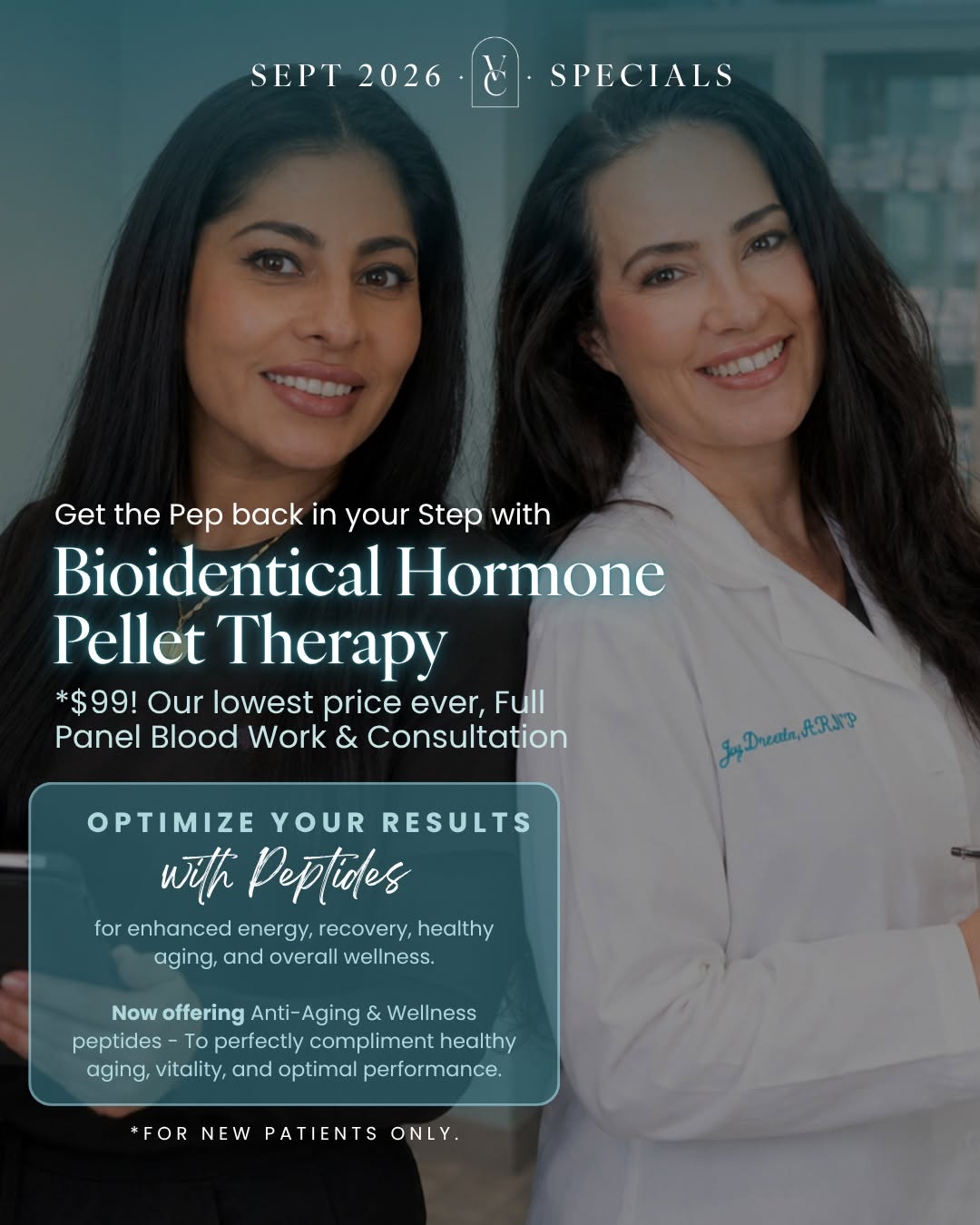 Instagram post by Dr. Jeffrey A. Hunt: Get the pep back in your step. New patients: full panel blood work + office visit now just $99 — our lowest price ever. A simple in-office b…