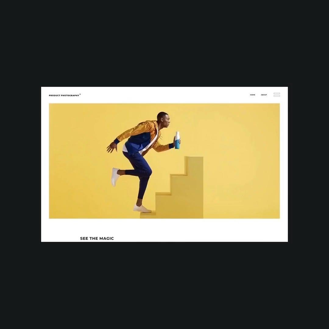 Instagram post by Dr. Jeffrey Cone: The Qi Theme’s Product Photography demo uses a masterful palette of vivid and carefully matched colors conveying joy and optimism, while the…