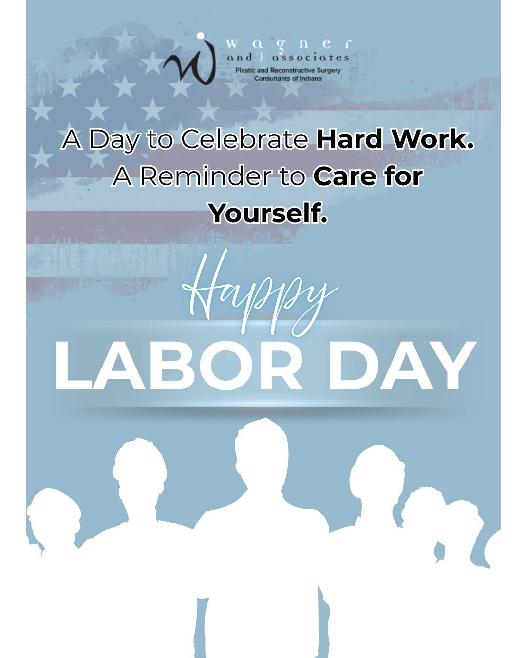 Instagram post by Dr. Jeffrey D. Wagner: 🇺🇸 Happy Labor Day! 🇺🇸 Today is all about taking a moment to relax, recharge, and celebrate the hard work that keeps our communities mov…