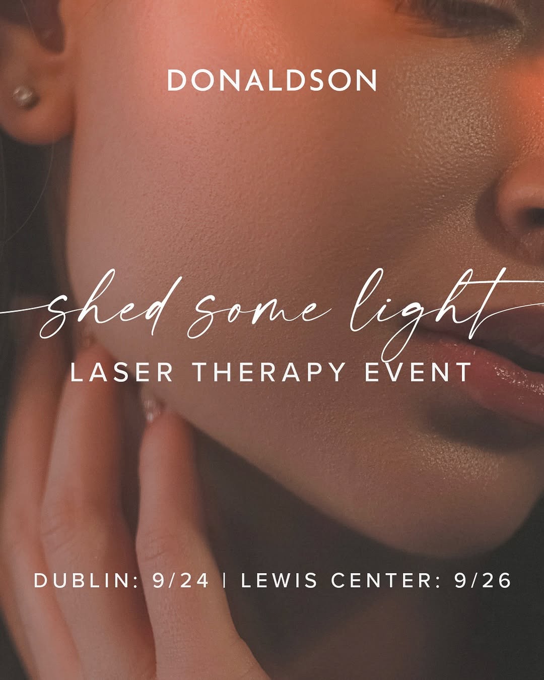 Instagram post by Dr. Jeffrey Donaldson: The countdown to our biggest laser event of the year is ✨ ON ✨ Our most-loved Shed Some Light Laser Therapy Event is only a few weeks away &…
